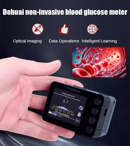Advanced Non-Invasive GlucoseMonitor-99.9% Accuracy + Exclusive Gift ✅TGA Approved