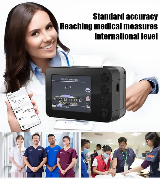Advanced Non-Invasive GlucoseMonitor-99.9% Accuracy + Exclusive Gift ✅TGA Approved